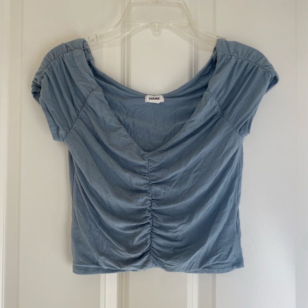 Garage crop top